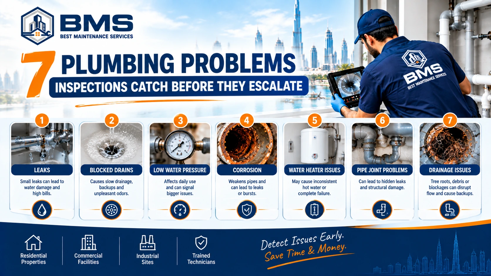 7 Plumbing Problems Inspections Catch Before They Escalate