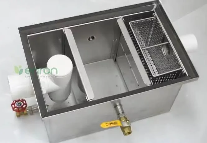 Stainless steel grease trap
