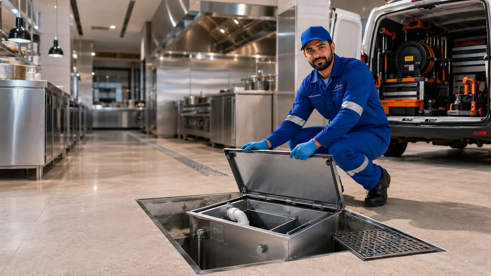 Grease trap supply and installation UAE
