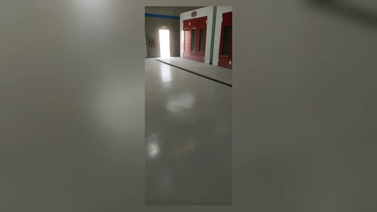 Epoxy flooring services in Dubai for basement parking and warehouse