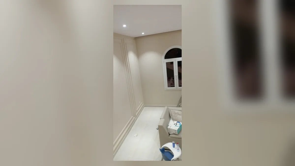 Surface preparation before painting or epoxy flooring work